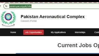 Pakistan Aeronautical Complex PAC Jobs More than 250 Jobs in PAC Hospital and PAC Complex [upl. by Riannon]