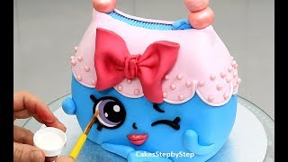 How To Make a SHOPKINS Handbag CAKE by Cakes StepbyStep [upl. by Artemis]