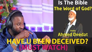 Is The Bible Gods Word  Ahmed Deedat Vs Jimmy Swaggart  REACTION [upl. by Neelcaj]