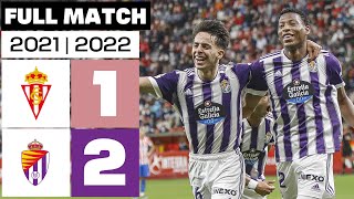 Real Sporting  Real Valladolid 12 20212022 PARTIDO COMPLETO [upl. by Asia]