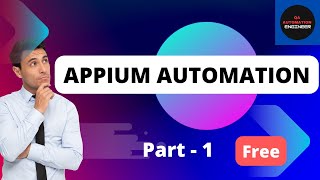 Introduction to Appium  Installation  Appium Course  Self Learning  appium automationtesting [upl. by Ymaral376]