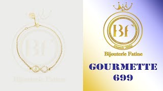 Gourmette 699 en Or 18 Carats [upl. by Drugi]