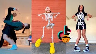 Spooky Scary Skeleton TikTok Dance Challenge Compilation 2023 spooky halloween [upl. by Hammerskjold]