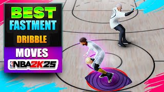 SPAM DRIBBLING is BACK🤩 BEST FASTMENT DRIBBLE MOVES in NBA 2K25 [upl. by Iggie]