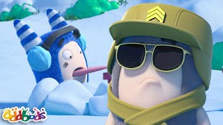 Snow Joke  OddBods  Science and Nature Cartoons For Kids Moonbug Kids [upl. by Irehc]