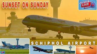 LIVE Stunning Departures at Amsterdam Schiphol Airport  ATC [upl. by Tomasz625]