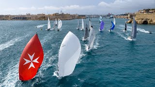 Rolex Middle Sea Race 2024 – 45th edition underway [upl. by Dosia50]