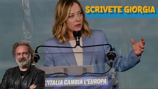 Scrivete Giorgia e datemi del TU [upl. by Enamrahc]