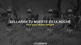 Spooky Scary Skeletons Lyrics amp Sub español  Remix [upl. by Alit]