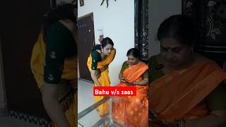 Bahu vs saas  comedy funny shorts love dhoka viralvideo [upl. by Nowaj772]