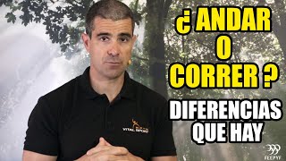 ANDAR VS CORRER  CAMINAR o CORRER para quemar GRASA ¿Qué es mejor [upl. by Brnaby]