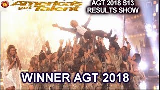 AGT 2018 WINNER IS  Americas Got Talent Season 13 Winner Finale Results [upl. by Helen]