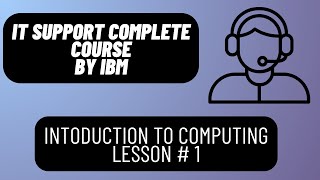 Introduction to Computing Lesson 1 [upl. by Dnaltiac]