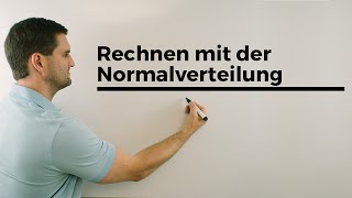 Rechnen mit der Normalverteilung Näherungsformel von LaplaceMoivre  Mathe by Daniel Jung [upl. by Valdis955]