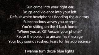 Jorja Smith  Blue Lights Lyrics on screen [upl. by Echikson]