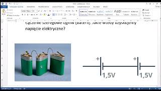 Połączenie szeregowe i równoległe część 1 [upl. by Amandie833]