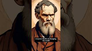 Leo Tolstoys Secret to Changing the World  Motivational Video lifelessons philosophy motivation [upl. by Latnahc]