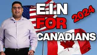 How to Get an EIN as a Canadian Business 2024 A guide to US Business Expansion [upl. by Ariadne]