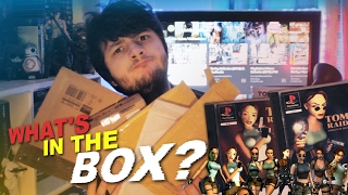 Lara Croft Tomb Raider Stuff  Whats in the Box  An Unboxing [upl. by Trebma924]