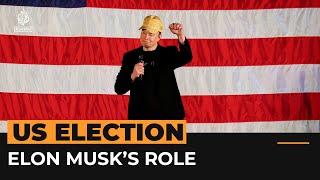 Elon Musk’s role in Trump’s US election win  Al Jazeera Newsfeed [upl. by Gnof]