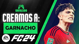 EA FC 24 ALEJANDRO GARNACHO CLUBES PRO PRO CLUBS LOOKALIKE CREATION FACE [upl. by Eanore670]