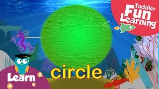 Learn Shapes for Toddlers  Toddler Fun Learning [upl. by Einapets633]