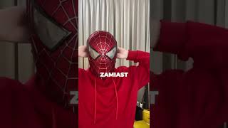 Maska którą musisz mieć 🤩 cosplay mask spiderman [upl. by Iatnohs909]