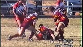 2004  A Grade  Sand Goannas v Longreach [upl. by Ange]