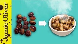 How to Roast Chestnuts in an Oven  1 Minute Tips [upl. by Ahcsim]