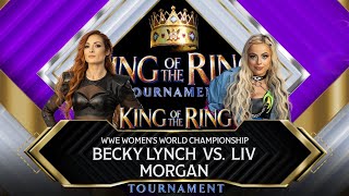 BECKY LYNCH VS LIV MORGAN [upl. by Corine853]