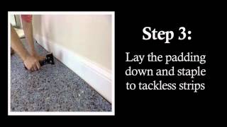 Installing Carpet in your Home [upl. by Occer]