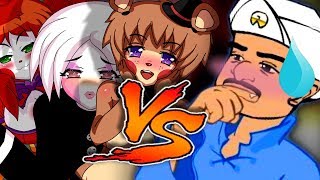 FIVE NIGHTS IN ANIME vs AKINATOR [upl. by Arnst153]