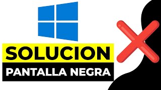 Solucion Windows 10 Pantalla Negra Solo Muestra el Mouse 2024 [upl. by Aggi240]