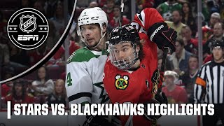 Dallas Stars vs Chicago Blackhawks  Full Game Highlights  NHL on ESPN [upl. by Emsmus365]