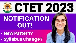 CTET July 2023 Notification Out  Registrations Start Syllabus How to Apply by Himanshi Singh [upl. by Tallula]