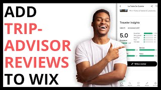 How to Add Tripadvisor Reviews to Wix Website QUICK GUIDE [upl. by Ping]