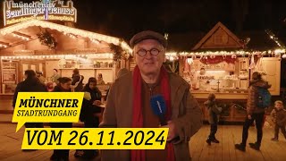 Münchner Stadtrundgang vom 26112024 [upl. by Anyg]