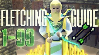 THE ULTIMATE 199 Fletching Guide 2024 OSRS [upl. by Adnawal938]