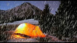 Sound of rain on a tent roof 10 minutes [upl. by Nyvlem482]