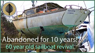 From the boat graveyard  Classic yacht restoration  Saving Susanna Ep5 [upl. by Schnurr]