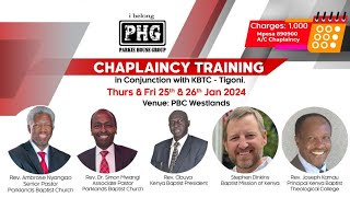 20240126CHAPLAINCY TRAINING DAY 2 [upl. by Teevens]