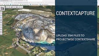 iTwin Capture Tutorial Upload 3SM Files to ProjectWise ContextShare [upl. by Acired711]