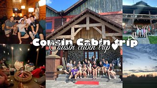 COUSINS CABIN VLOG   recent summer games tour funny [upl. by Chi735]