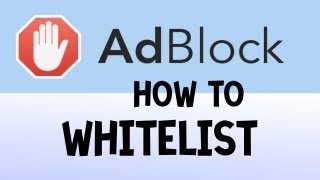 AdBlock How To Properly WhiteList Domains or Folders Google Chrome Version [upl. by Bina]