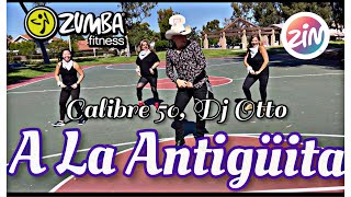 A La Antigüita  Calibre 50 DJ Otto 🤠 Zumba fitness coreografía NorteñoBanda Danny Dance Fitness [upl. by Schrader]