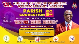 Westmoreland Biennial Parish Convention 2024  Day 3 Evening [upl. by Eatnom]