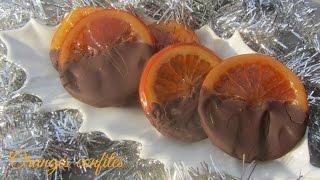 Recette des oranges confites maison [upl. by Ardnasella]