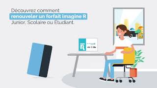 Renouveler un forfait imagine R Junior Scolaire ou Etudiant [upl. by Kalina]