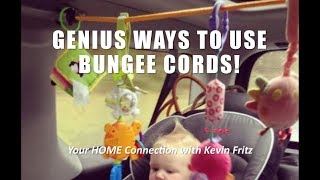 Genius Ways to Use Bungee Cords in Your Daily Life [upl. by Norit]