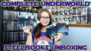 COMPLETE Underworld Best Buy Exclusive Steelbooks Unboxing [upl. by Labotsirhc]